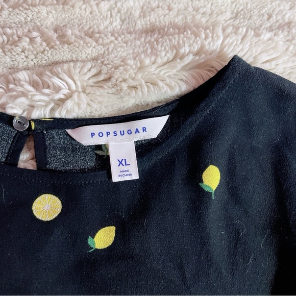 Popsugar Lemons Black Dress 🍋🖤💫 - Picture 4 of 8